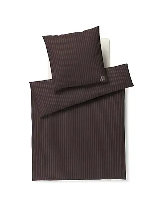 JOOP | Biancheria da letto in flanella 70x90cm/140x200cm SOFT STRIPES | grau